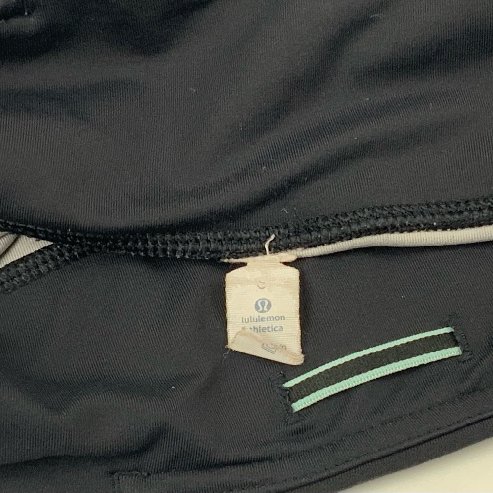 Lululemon Womens 17" Cropped Mid Rise Leggings Size 6 - Picture 4 of 9